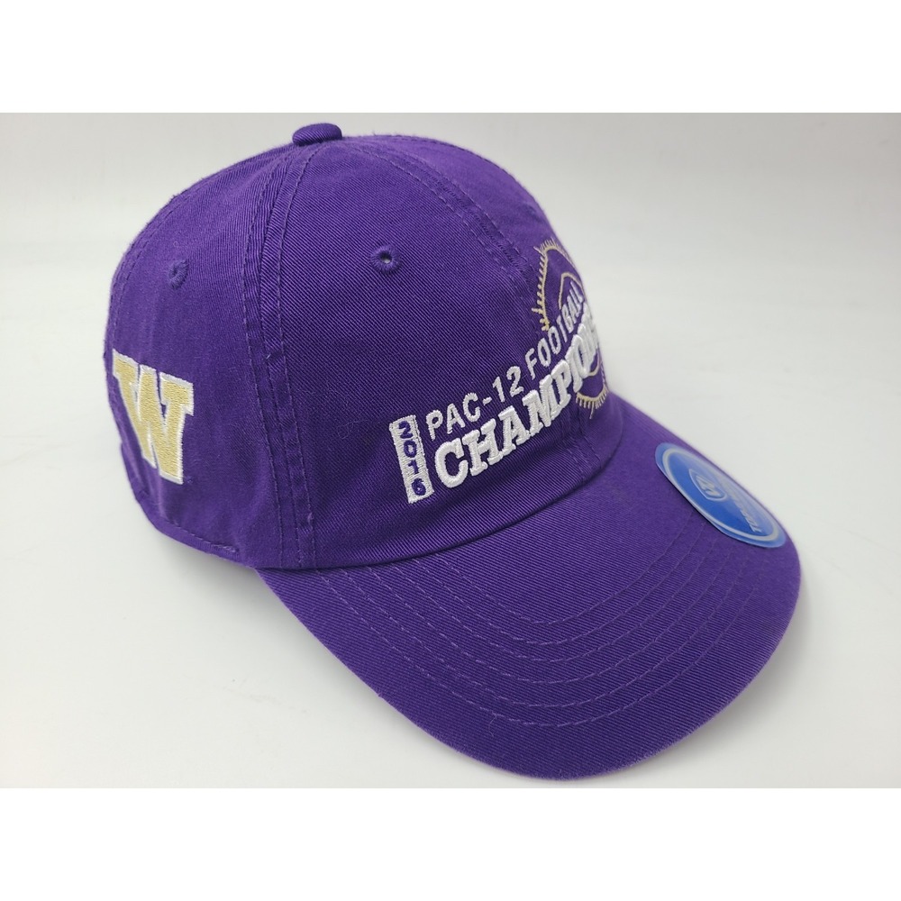 Washington Huskies 2016 Pac 12 Conference Football Champions (Fit Small) Hat Cap